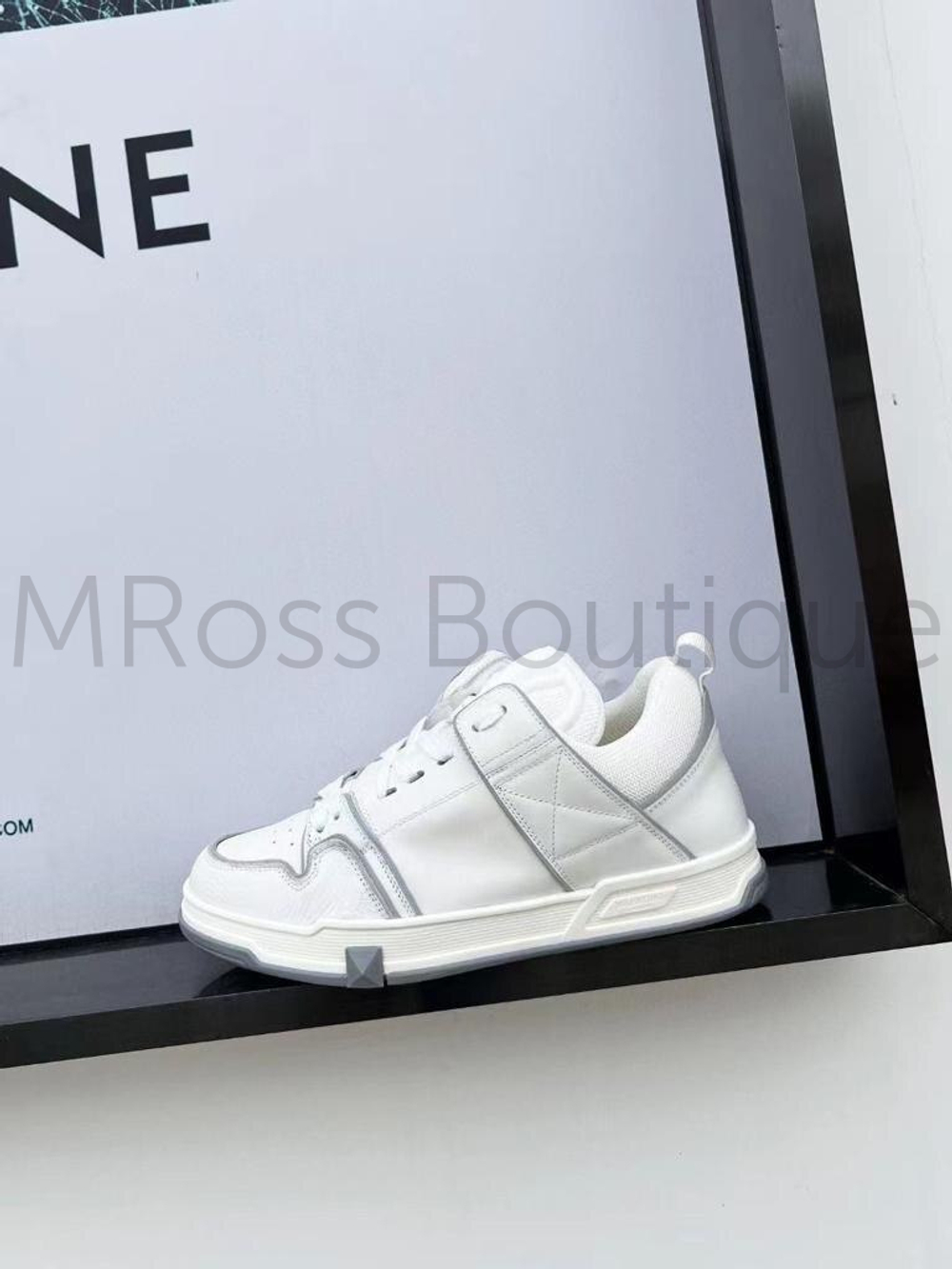 Белые женские кроссовки Valentino (Валентино) люкс класса