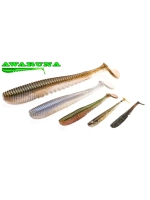 Виброхвост Awaruna,4.5'',114,3мм,14,28гр,цвет 105,5 шт/уп.