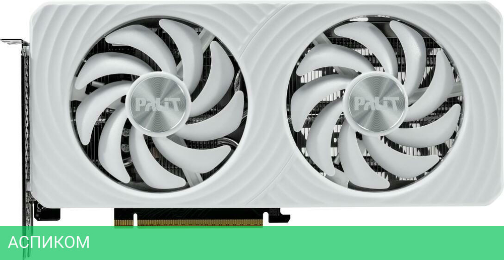 Видеокарта Palit GeForce RTX 5060 Ti OC 16GB GDDR7 белый (NE7506TU19T1-GB2061M)