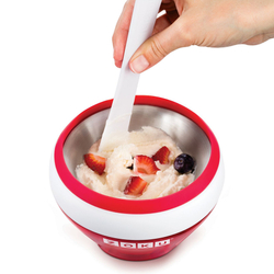 Мороженица ice cream maker красная