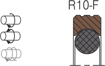 Уплотнение поршня R10-F