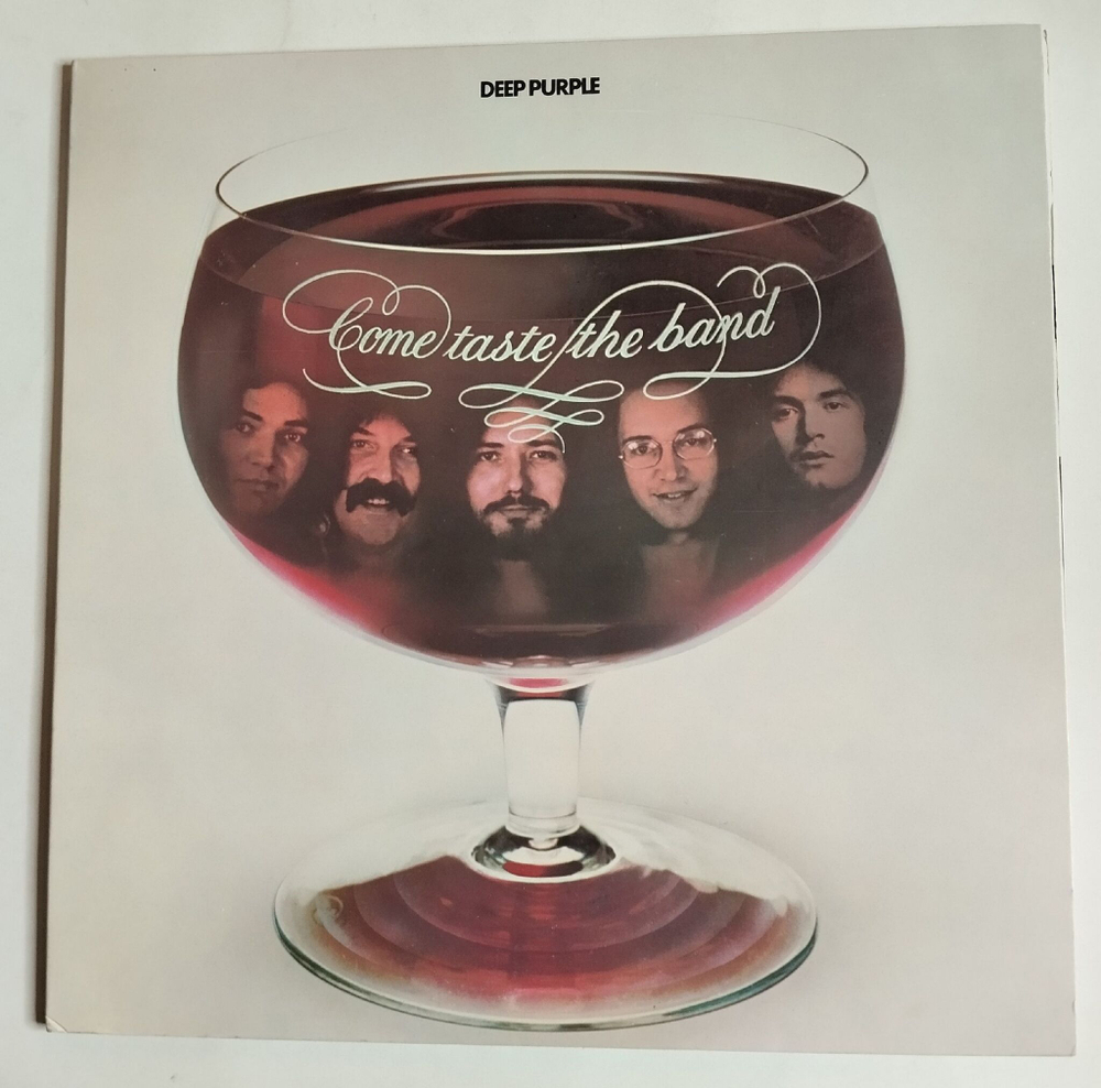 Винтажная виниловая пластинка LP Deep Purple Come Taste The Band (Japan 1975) (No Obi) (EX)