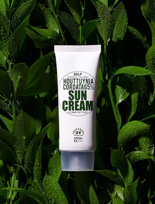 Derma Factory Крем солнцезащитный с экстрактом хауттюйнии - Houttuynia cordata 65% sun cream, 50мл