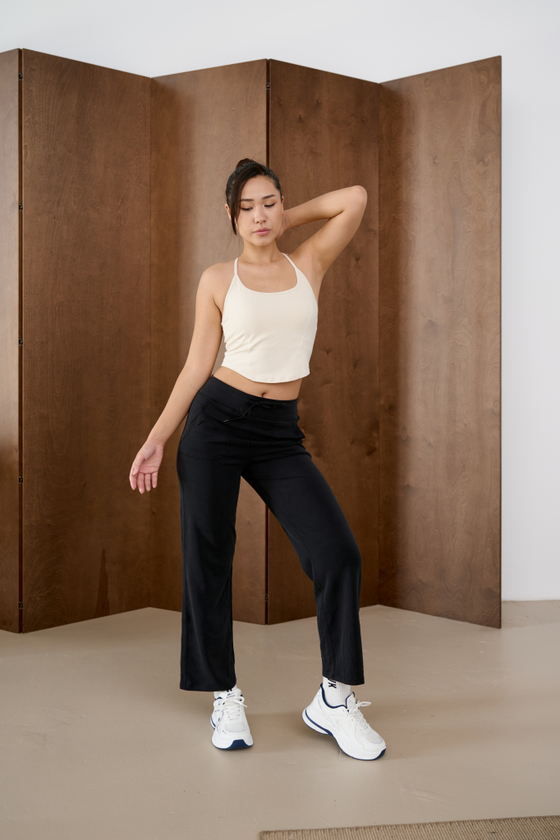 ШТАНЫ STRAIGHT (черный)