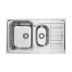 Мойка Omoikiri Kashiogawa 86-2-IN нерж. сталь | Нержавеющая сталь