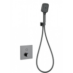 Смеситель для душа с термостатом встраиваемый WONZON & WOGHAND, Темный графит (WW-D1017-B-BGG)