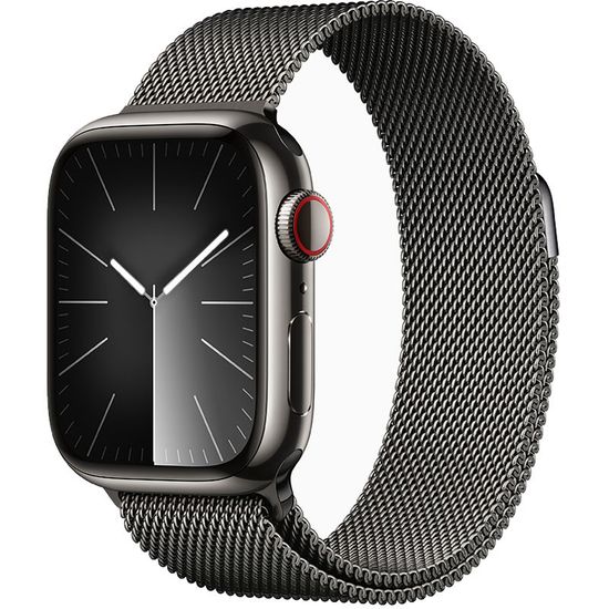 Apple Milanese Loop for Apple Watch 38|40|41mm Graphite (Графитовый) ML743ZM/A