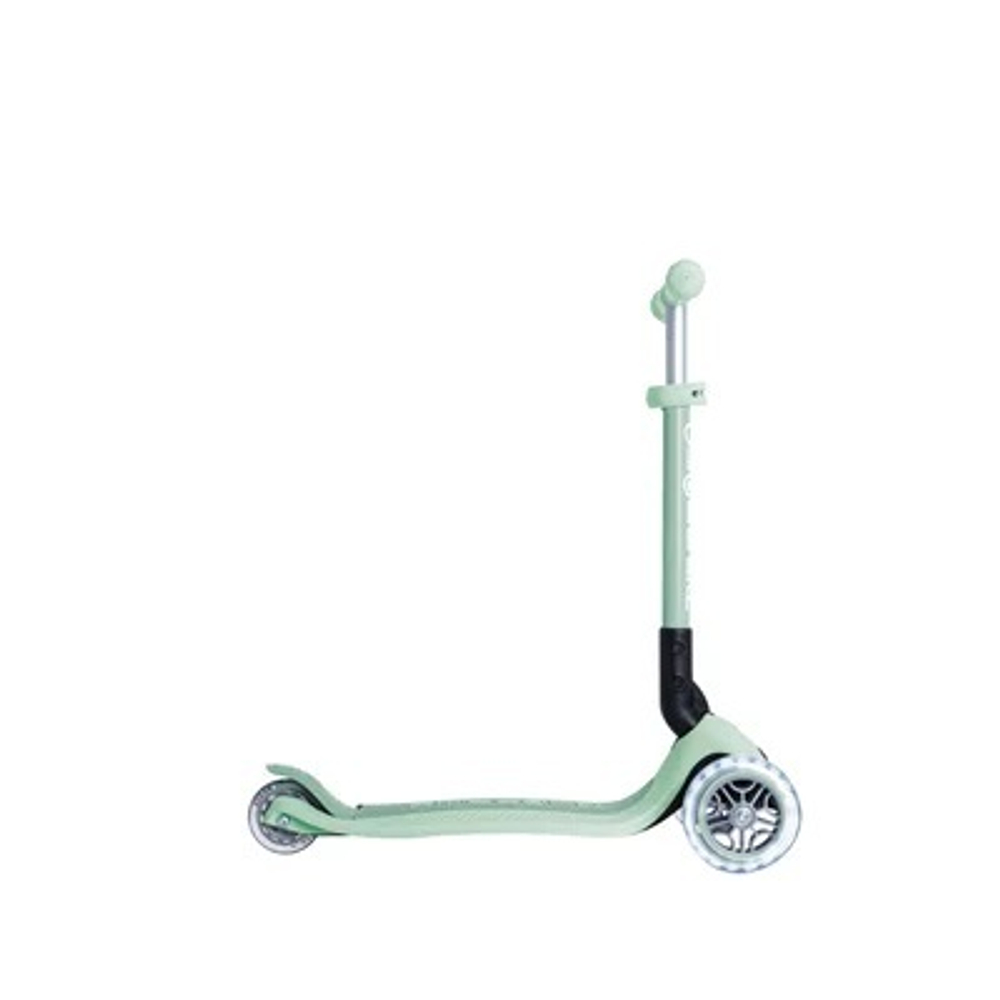 Самокат Globber Junior Foldable Lights Ecologic зеленый
