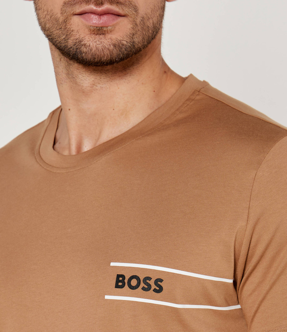 Футболка BOSS BLACK - коричневый(50517715)