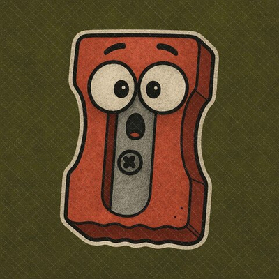 Точилка с глазами (60 см) - декор для фотосессий