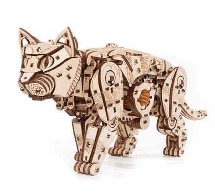 Сборная деревянная модель «Механический Дикий кот» (EWA)