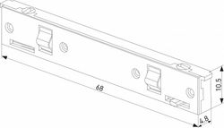 Соединитель линейный для треков Elektrostandard Mini Magnetic a067996