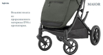 Прогулочная коляска Inglesina Maior Taiga Green AG85R0TGGRU