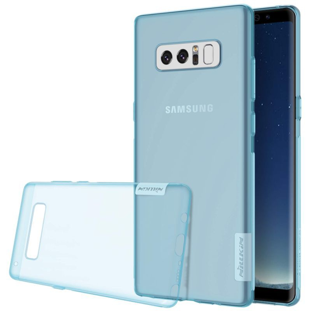 Прозрачный силиконовый чехол Nillkin Nature для Samsung Galaxy Note 8