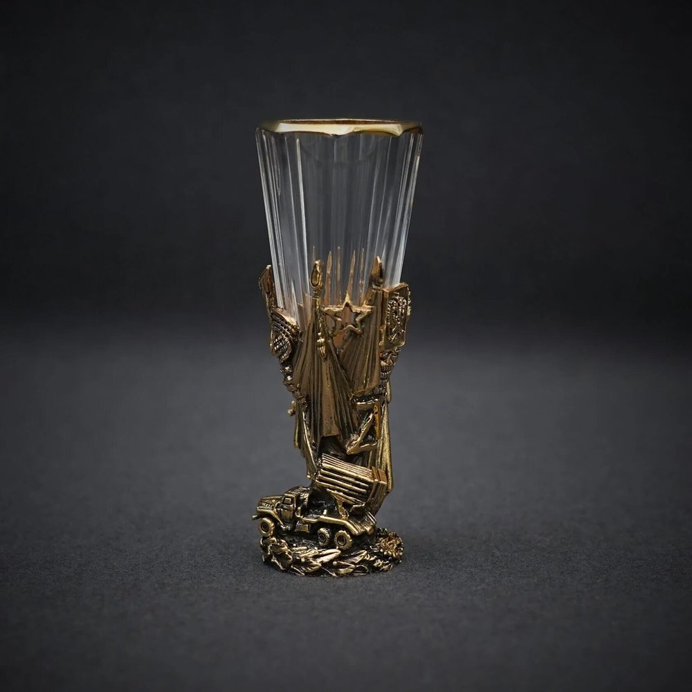 Подарочный набор лафитников "Армия России" 6 шт.