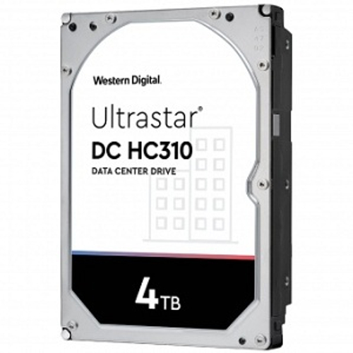Жесткий диск HDD 4.0Tb Western Digital, SATA-III, 256Mb, 7200rpm, Ultrastar DC HC310 (HUS726T4TALA6L4), (0B35950)