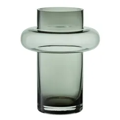 Ваза для цветов Vayr, 20 см, серая