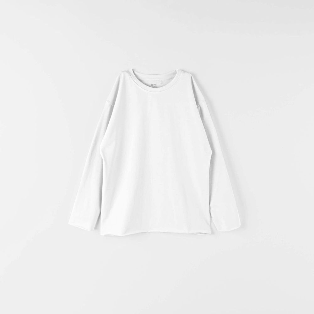 Лонгслив оверсайз "МОЛОКО" подростковый