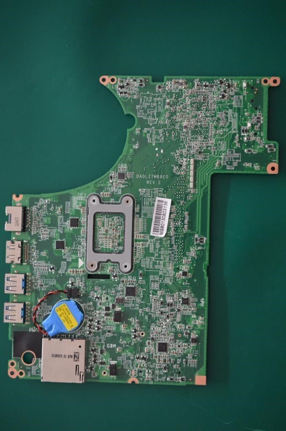 Материнская плата для ноутбука Lenovo U310 I5-3337 LZ7 W8 UMA W/CPU (90002365), оригинал