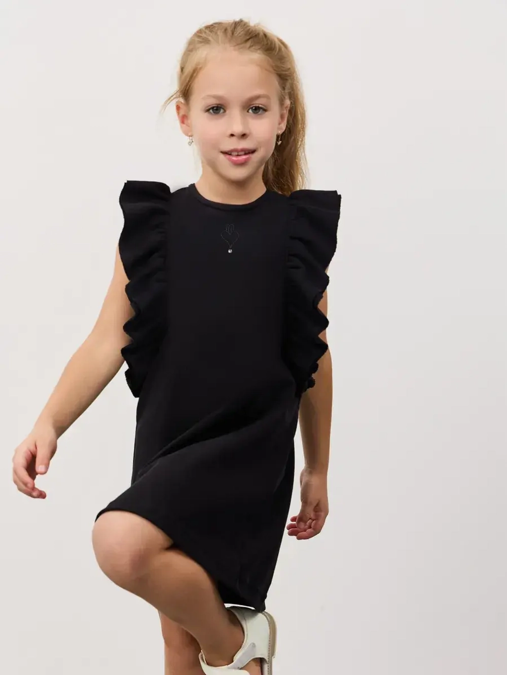 Платье детское BH Stars "Сияние Арктики", 100% хлопок