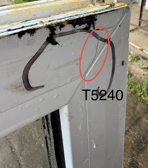 Окно Пластиковое Б/У 145(в) х 65(ш)