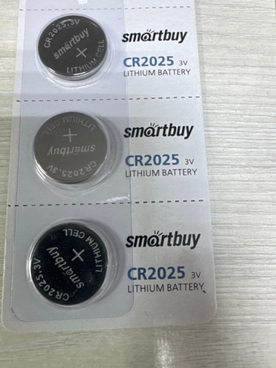 Батарейки часовые SmartBuy CR2025 (5BL)