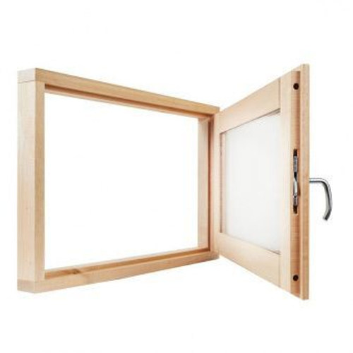 Окно банное 40*40 (со стеклом)