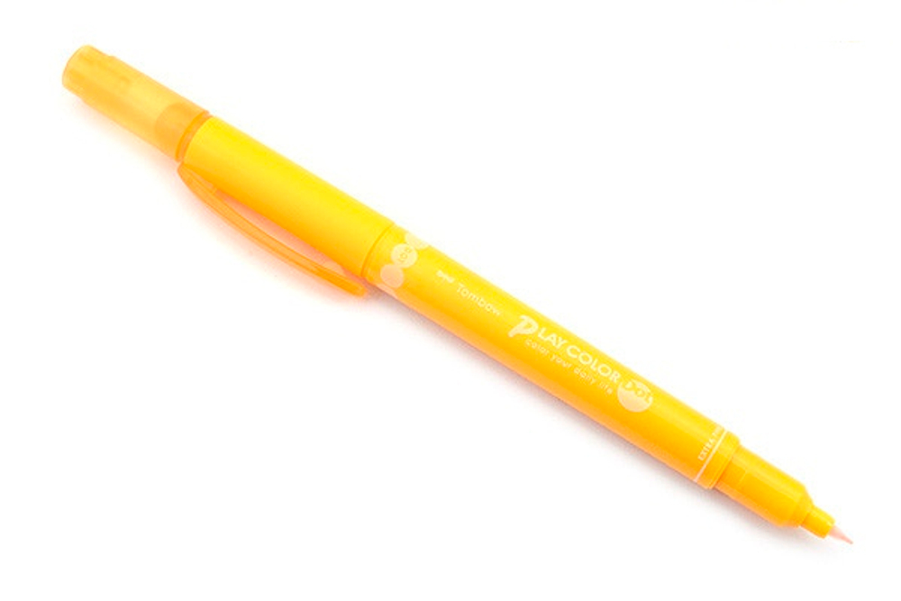 Tombow Twin Tone / Play Color Dot: 02 Honey Yellow (жёлтый)