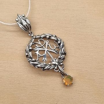 Подвеска Хризма с Опалом