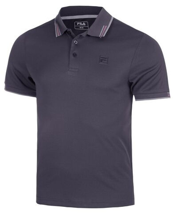 Мужское теннисное поло Fila Alejandro - graphite
