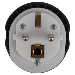 Разветвитель электрический ЭРА SP-1e-UVL универсальный на 1 розетку 16А белый