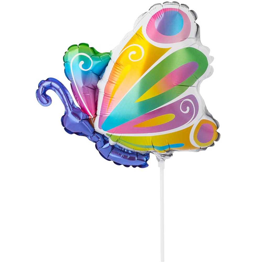 Шар Фольгированный Бабочка акварель (Ассорти)