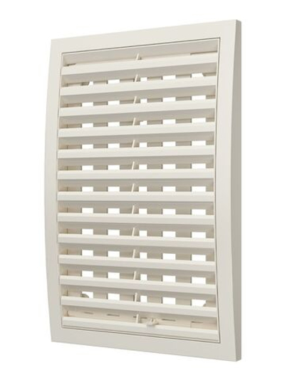 Решетка вентиляционная РРПН разъемная регулируемая 200х300 ASA Ivory ERA