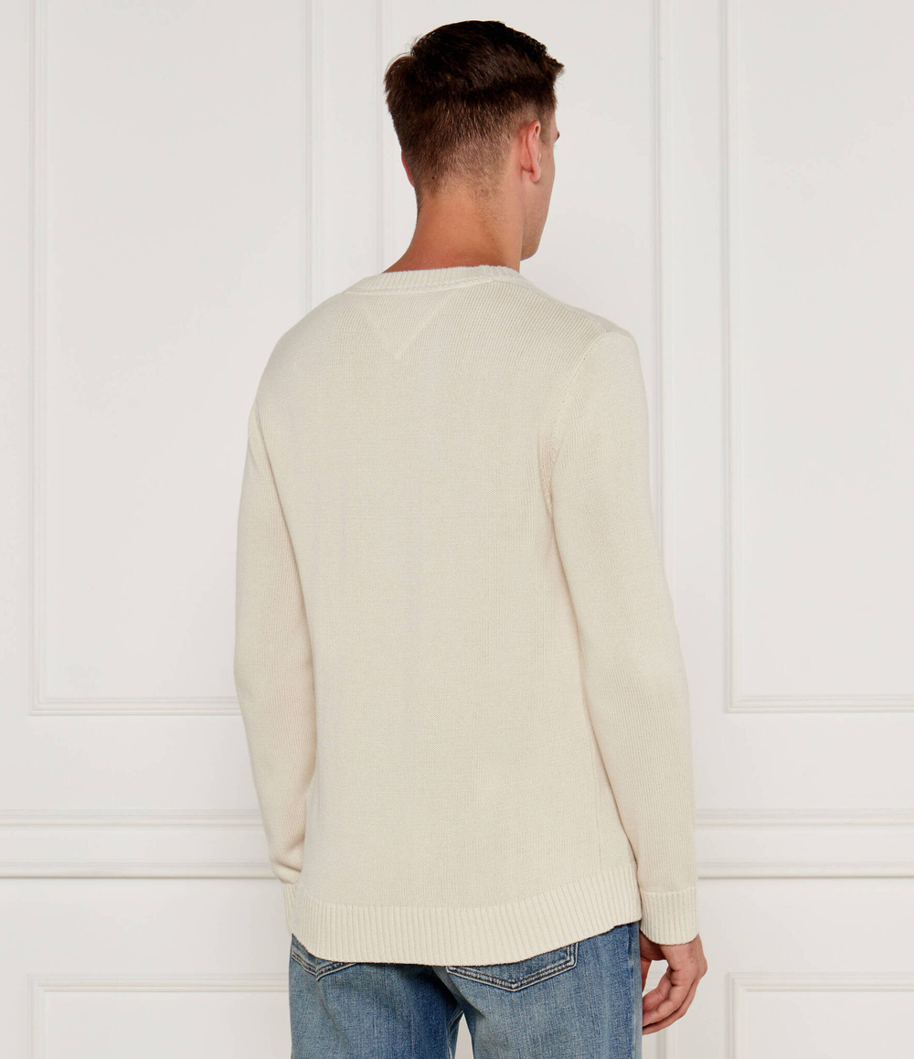 Свитер Essential Tommy Jeans - экрю(DM0DM19429)