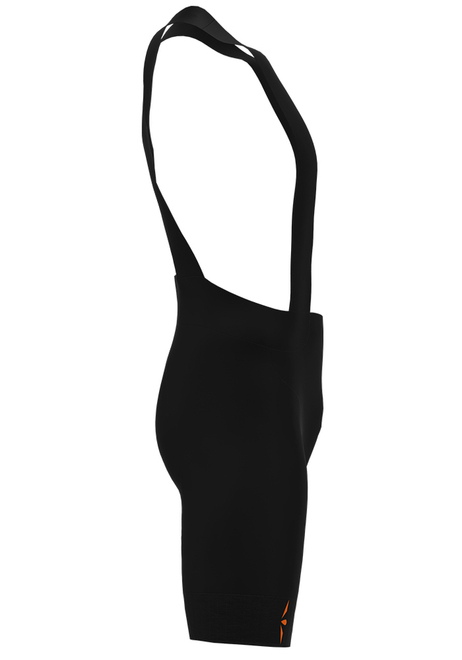 ВЕЛОШОРТЫ МУЖСКИЕ ELITE LR – BIB SHORTS | BLACK ORANGE
