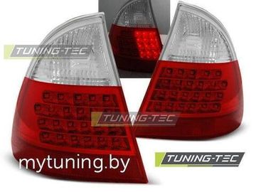 Задние фонари Bmw 3 E46 red white led