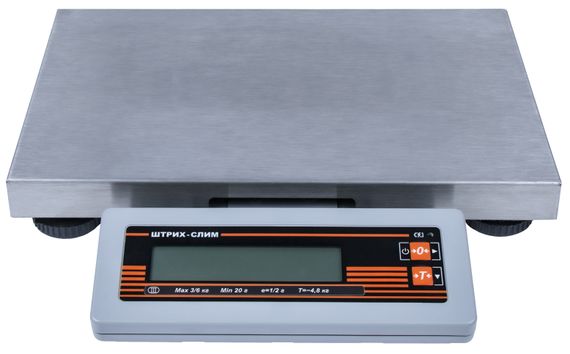Весы фасовочные ШТРИХ-СЛИМ 200М 15-2,5 ДП1 Ю (POS2) интерфейс USB (размер платформы 300х200х50)