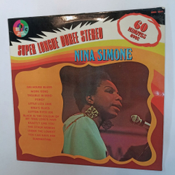 Винтажная виниловая пластинка LP Nina Simone 60 Minutes Avec Nina Simone (France 1974)