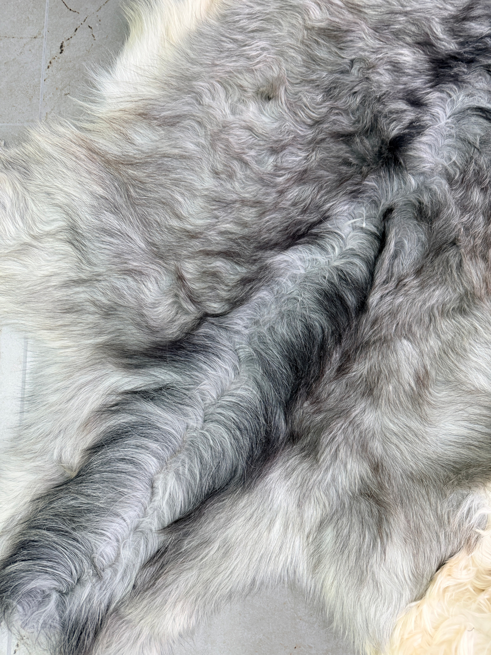 Ковер шкура козья Меховой