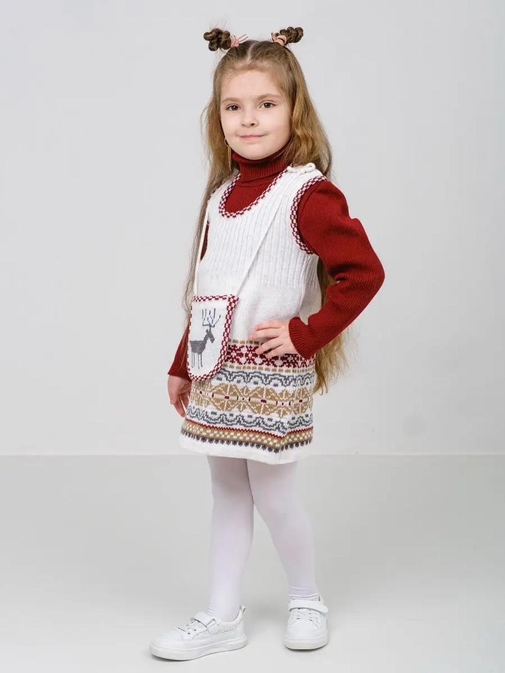 Сарафан Платье вязаное