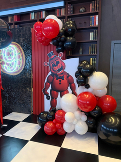 Фотозона пайетка черная/шдм №4681