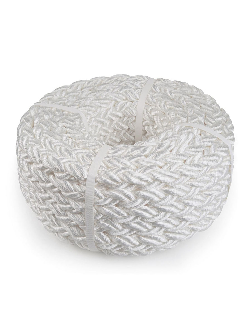 Канат плетеный швартовый SailMaster 8-и прядный Dock Line К8, 20,0 мм, черный, 4500 кгс, 6 м, пакет