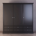 Шкаф трехстворчатый с ящиками Ellington