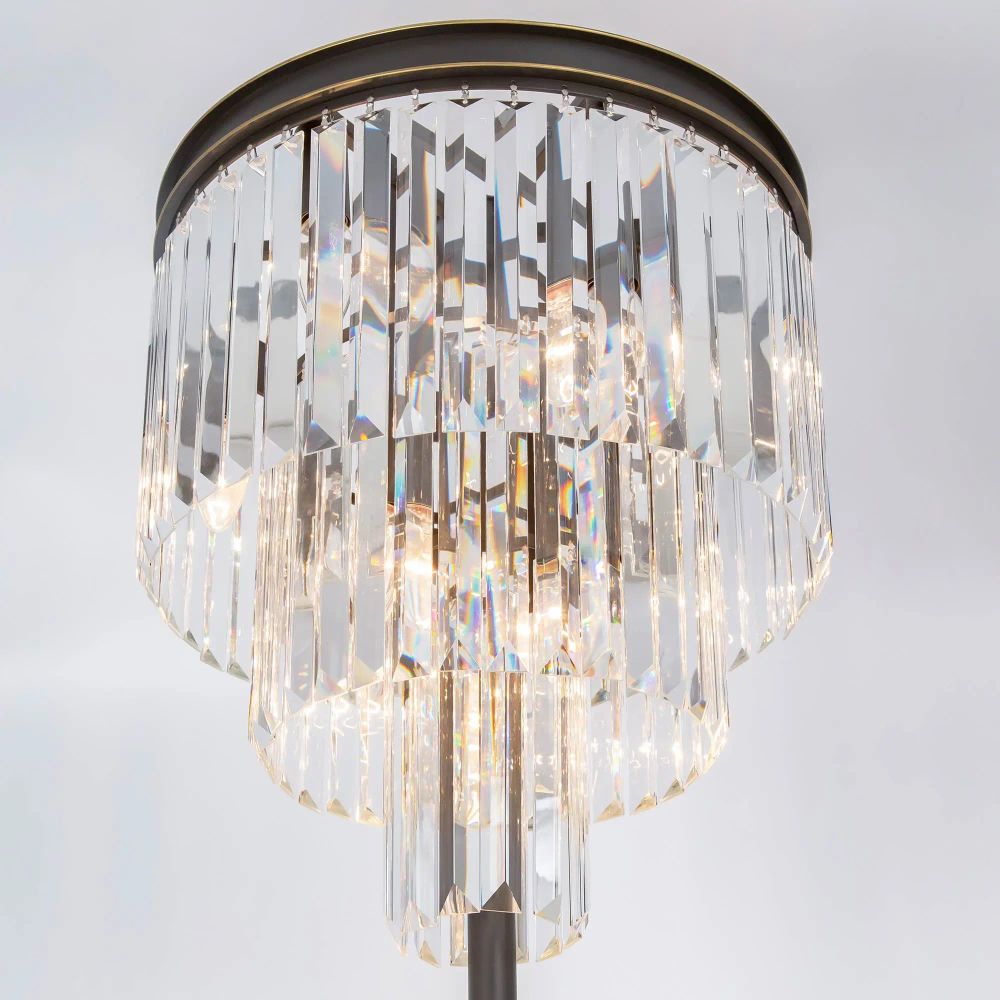 Citilux Мартин CL332991 Торшер хрустальный Прозрачный