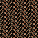 Шаль 120*120см, ЛОШАДКИ на чёрном