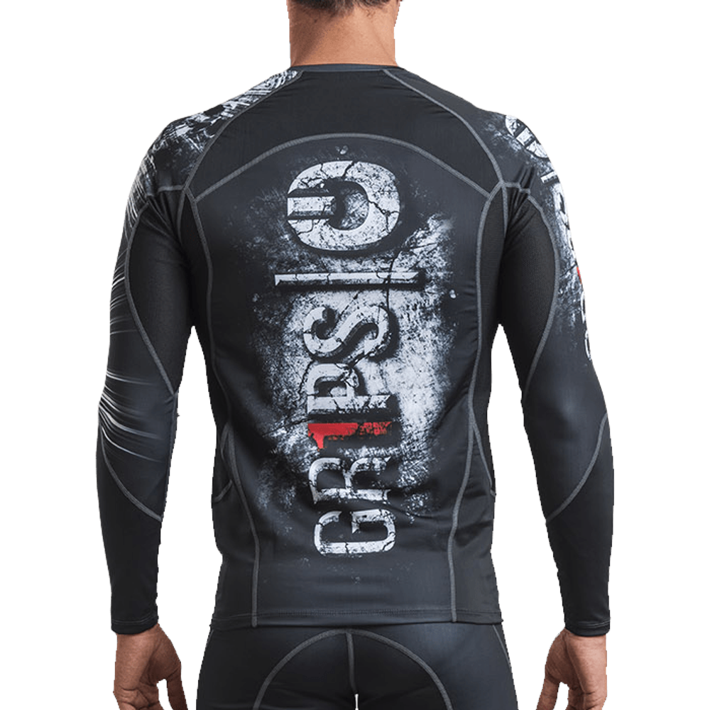 Рашгард Grips Skull Black