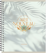 Тетрадь общая 48л, АРТ ДЕКО - ТЕНИ, обложка-мелов.картон+выборочный растровый УФ лак, металлический гребень, клетка