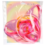 Ободок киска с волоасми, пакет с-30973