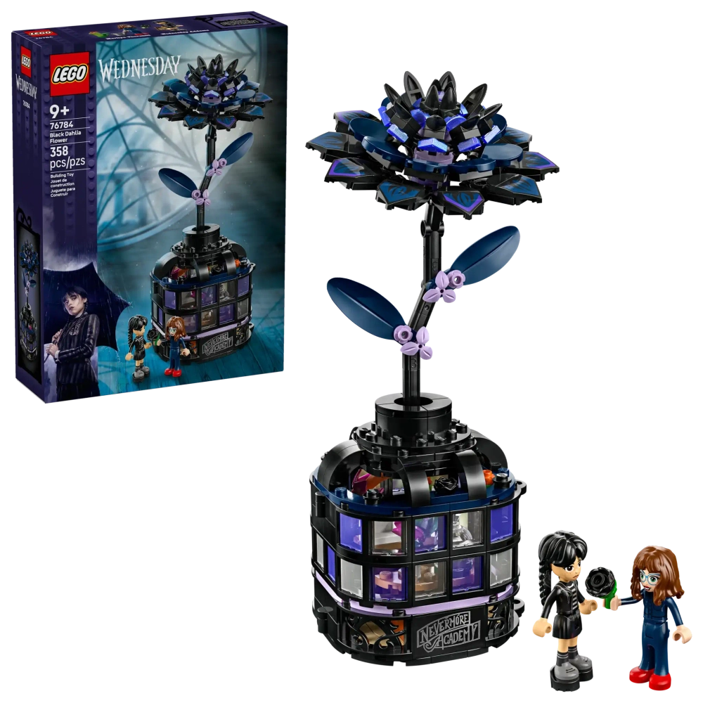 Конструктор  LEGO Wednesday 76784 Цветок черного георгина