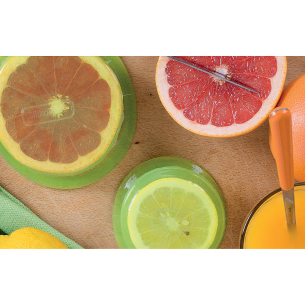 Набор из 2 силиконовых крышек capflex m фиолетовый